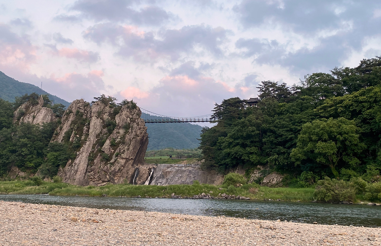 (수주팔봉 야영장)노을지는 수주팔봉 야영장3.jpg