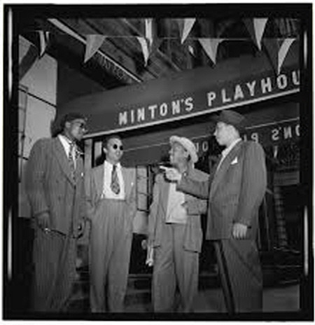 Thelonoius Monk, Howard McGhee, Roy Eldridge, Teddy Hill, Milton's Playhouse.jpg