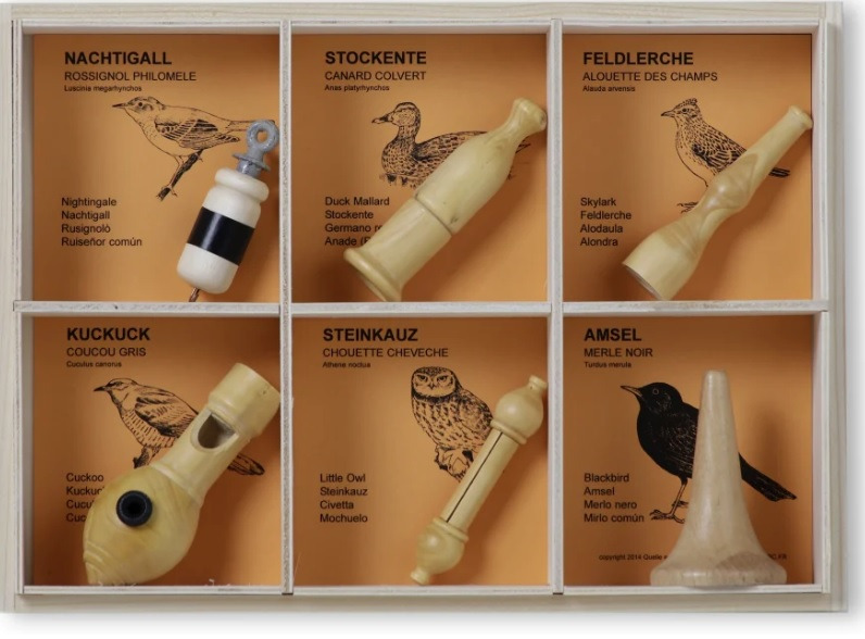 그림 2. 다양한 뻐꾸기의 소리를 내는 버드 휘슬들.jpg