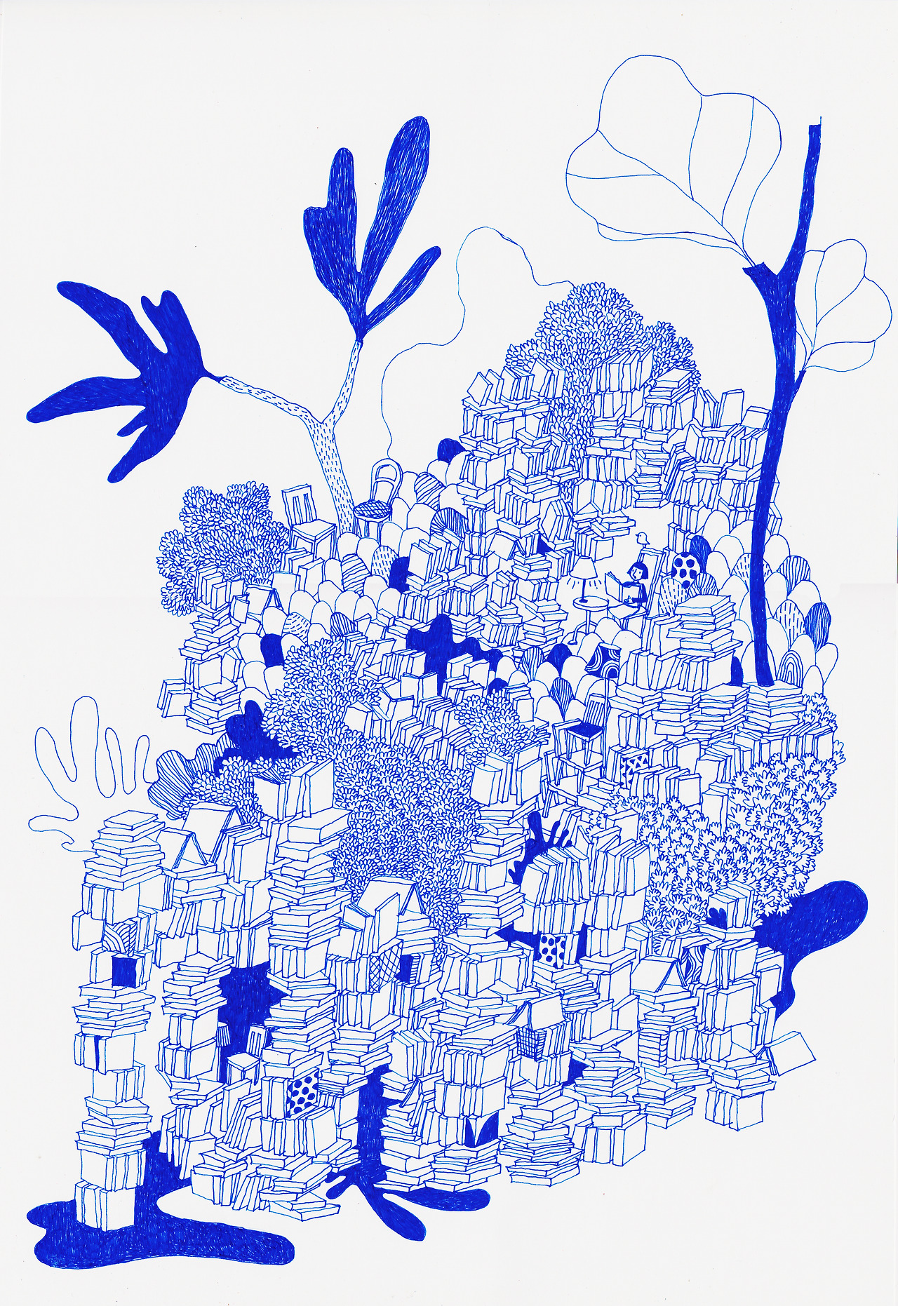 파란펜드로잉 -- 독서의 공간.jpg