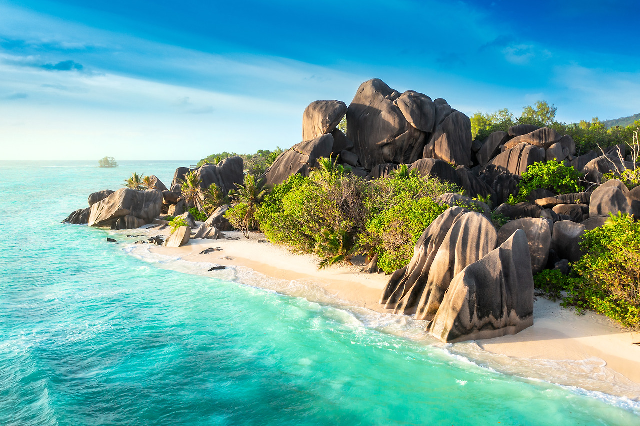 Anse Source D'Argent - the most beautiful beach of Seychelles. La Digue.jpg