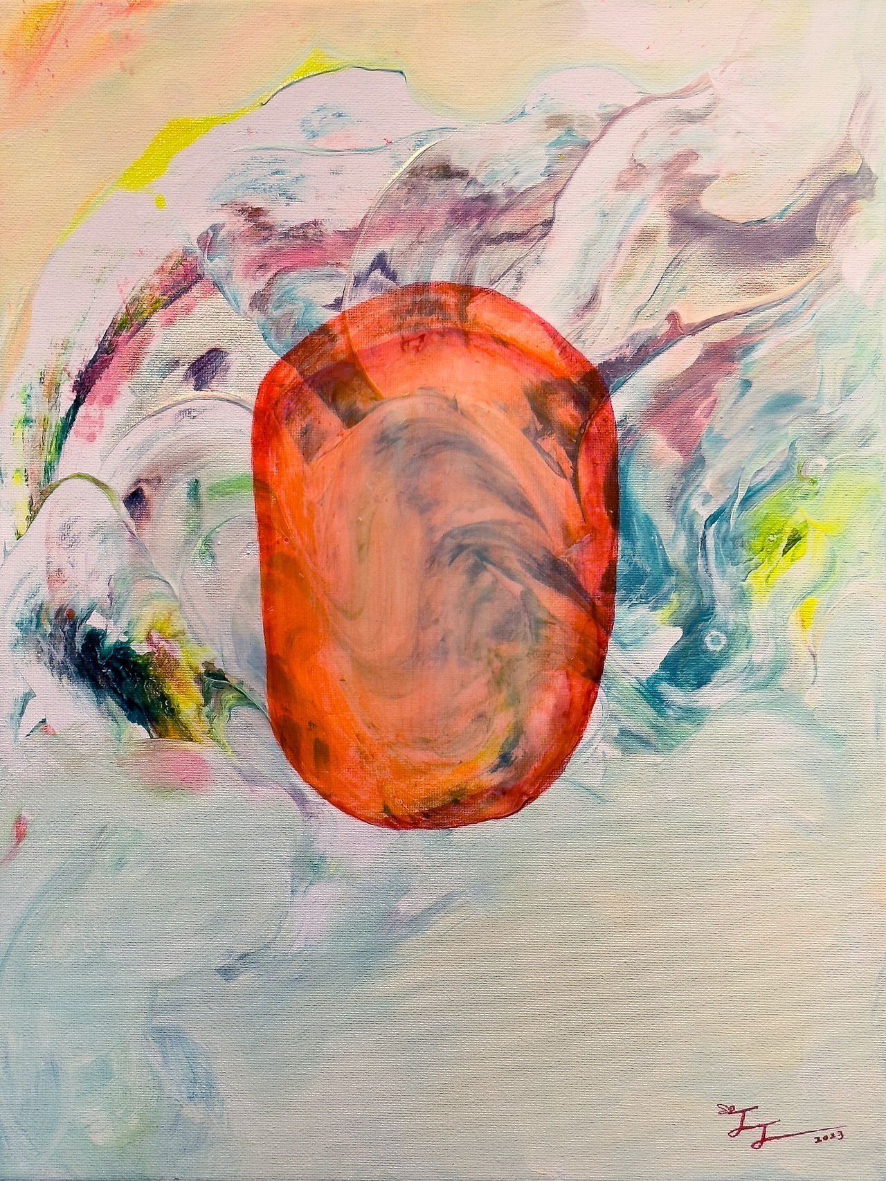 이미지10_세대의 창 #4 The Window Of Generations #4, Acrylic on canvas, 30× 40cm, 2023.jpg