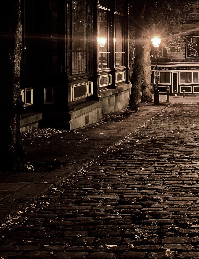 Simple Minimal Silent Street Movie Poster.jpg