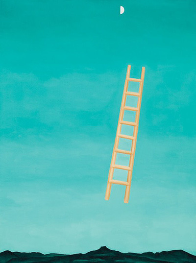 Ladder to the Moon_Georgia O'Keeffe.jpg