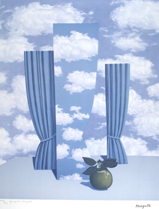 Rene Magritte_Untitled from the ㅖortfolio La Philosophie de la Peinture_1967.jpg