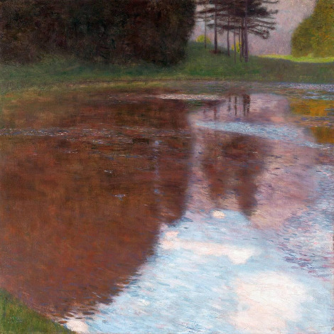 G Klimt_A Morning by the Pond.jpg