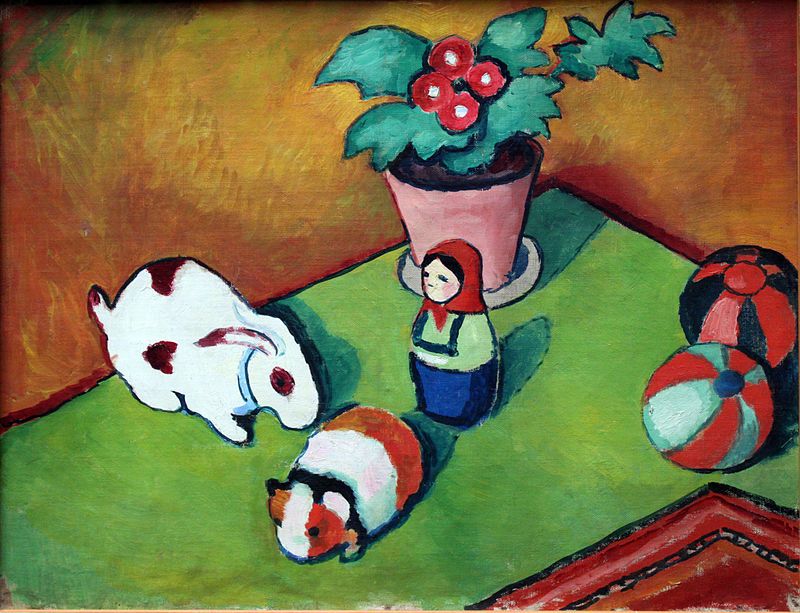 August Macke_Little Walter`s Toys_1912.jpg