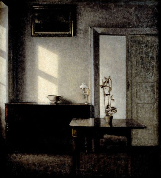 Vilhelm Hammershøi_Interior With Potted Plant on Card Table_1910-11.jpg