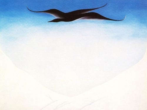 Georgia O’Keeffe_Black Bird with Snow-Covered Red Hills_1946..jpg