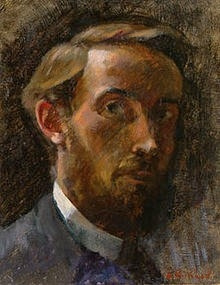 1889 Jean Édouard Vuillard (French artist, 1868-1940) Self Portrait.jpg