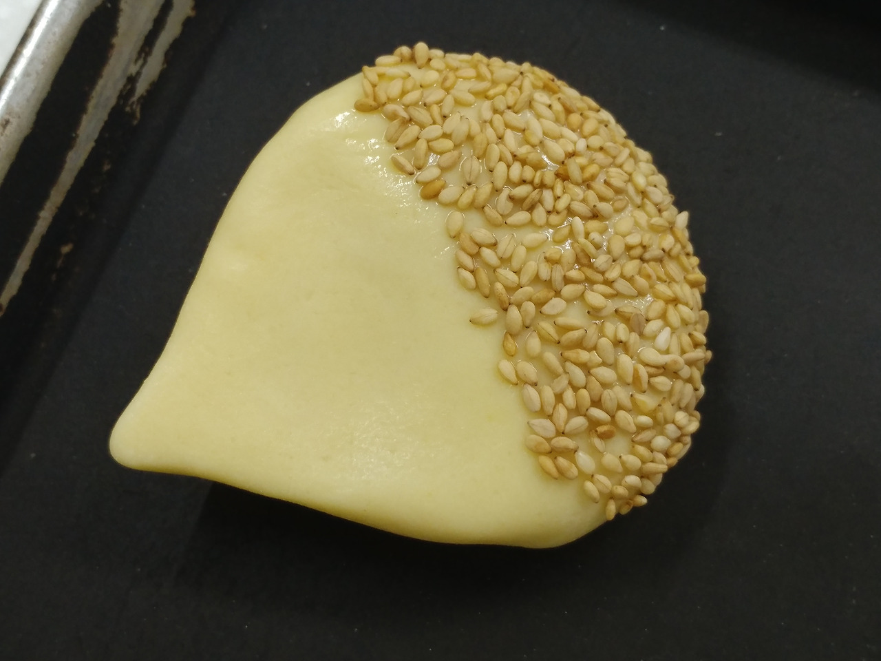 취미생활 홈베이킹 제과기능사실기 밤과자만들기 밤모양잡기.jpg