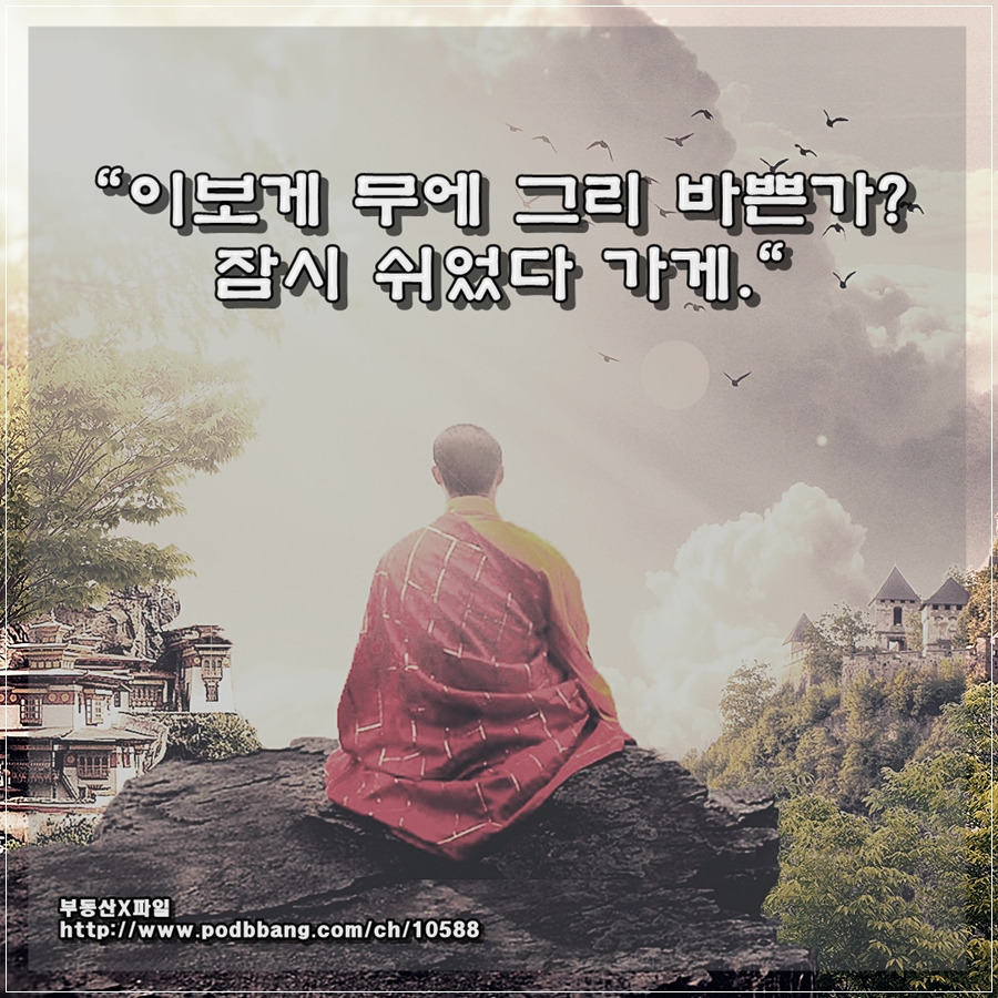 이보게 무에 그리 바쁜가 잠시 쉬었다 가게 900.jpg