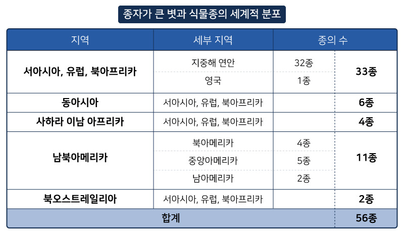 종자가 큰 볏과 식물종의 세계적 분포.jpg