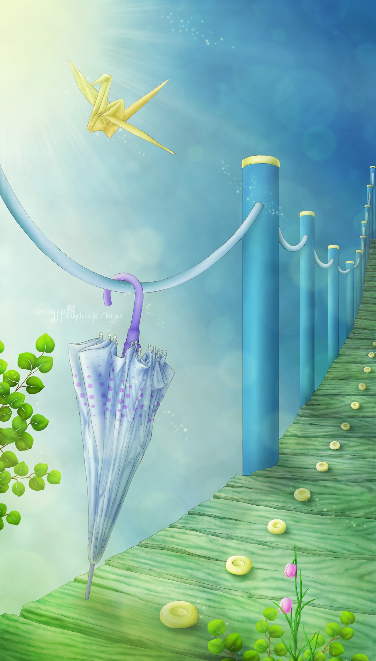 기다립니다 우산 브런치.jpg