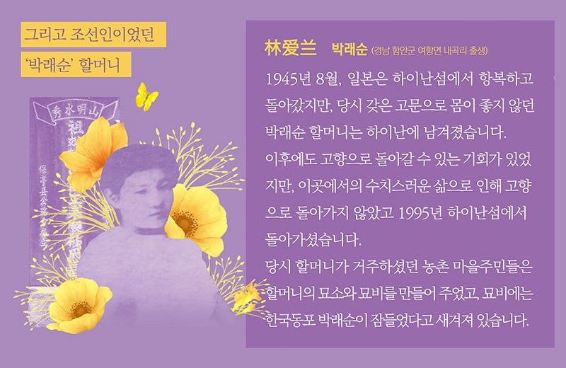 중국 하이난 섬의 일본군 위안부 그리고 조선인 위안부 박래순 할머니 (8).jpg