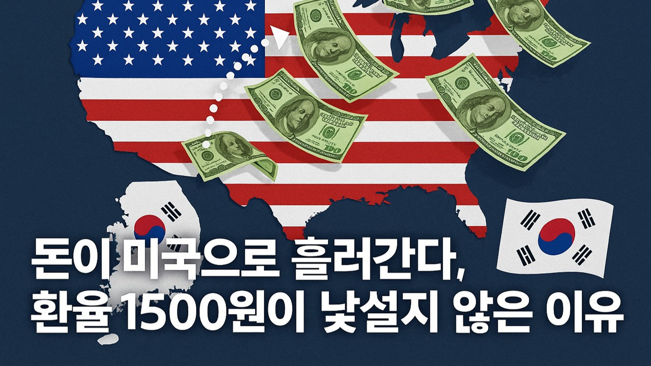 환율 1500원 시대에 적응해야 하는 이유