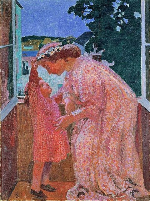 Maurice Denis (French artist, 1870-1943) The Crown of Daisies 1905.jpg
