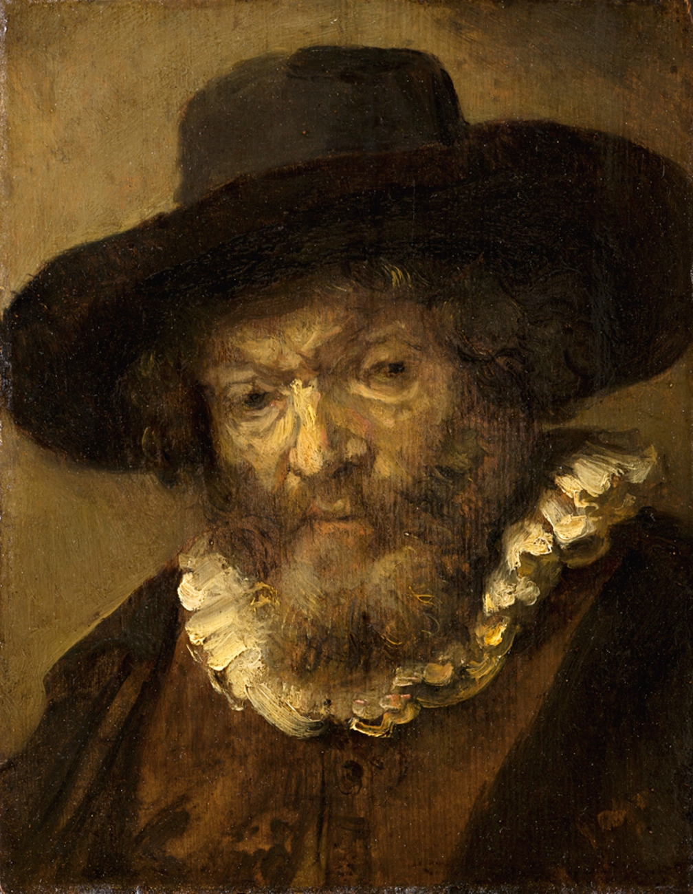 Carel_(voorheen_toegeschreven_aan)_Fabritius_Hoofd_van_een_oude_man_met_hoed_Kop_van_een_oude_man_Groninger_Museum.jpg
