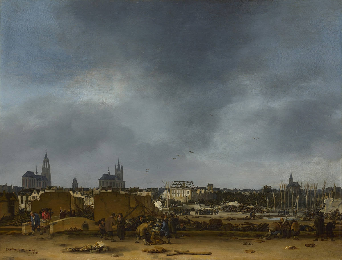 Egbert van der Poel_A View of Delft after the Explosion of 1654_National Gallery London.jpg