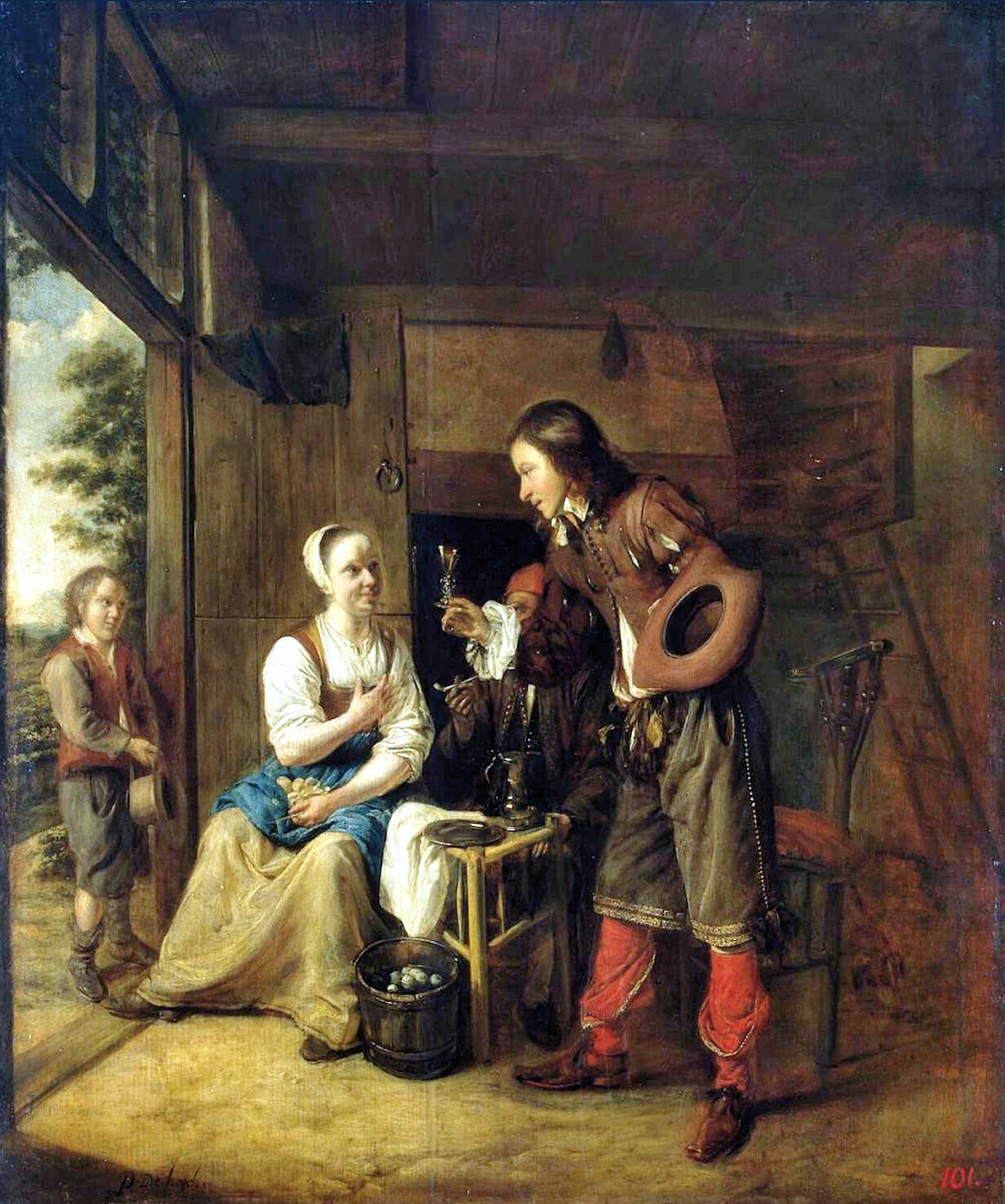 Man Offering a Glass of Wine to a Woman (1653).jpg
