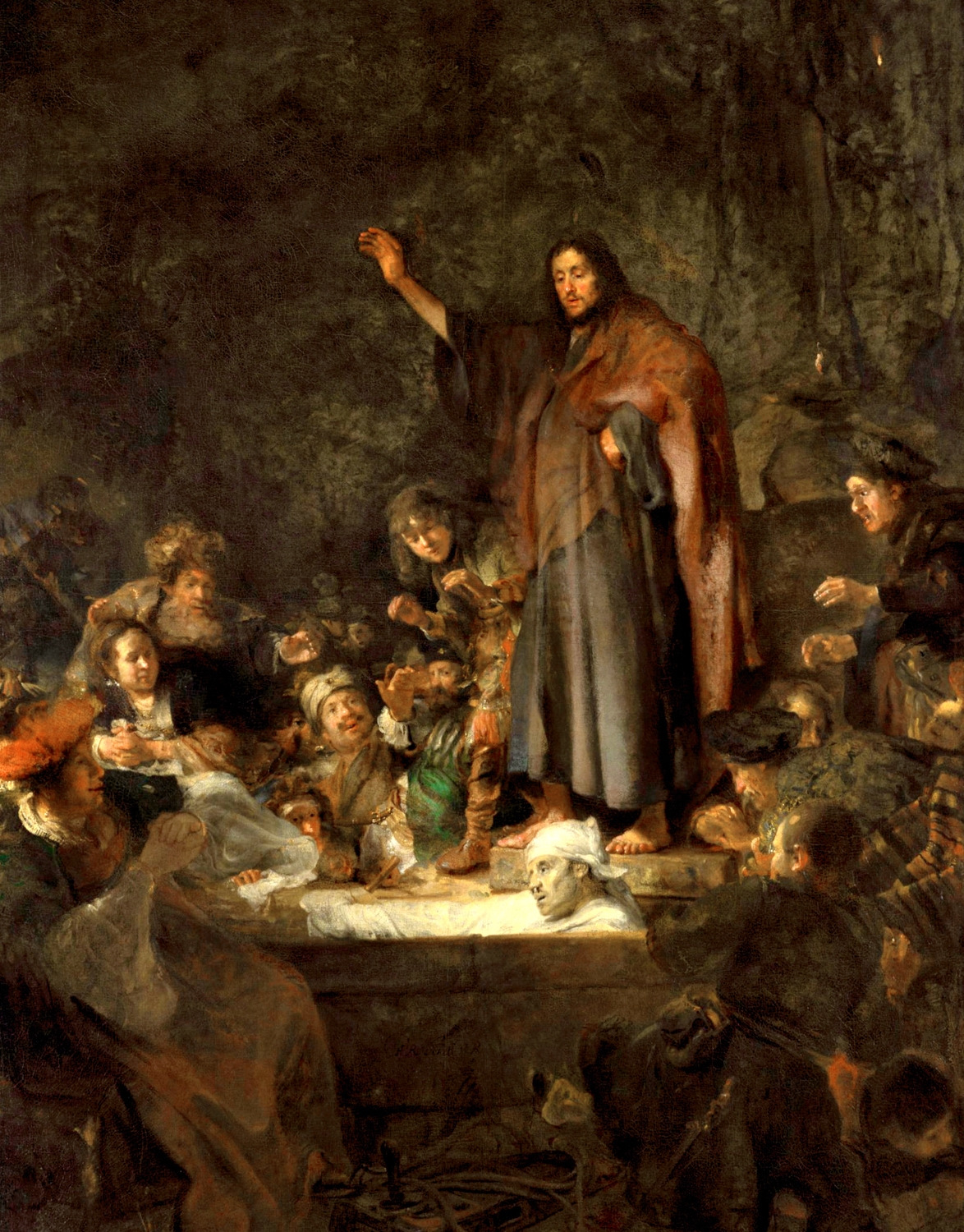 03-The Raising of Lazarus (1643)-National Museum, Warsaw, Poland.jpg