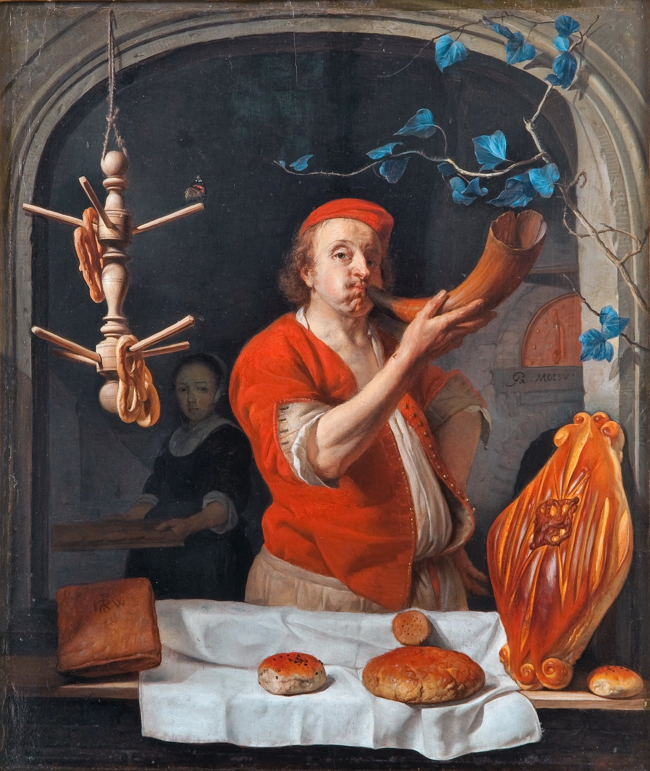 14_A baker blowing his horn-1660-1663)_Private collection.jpg