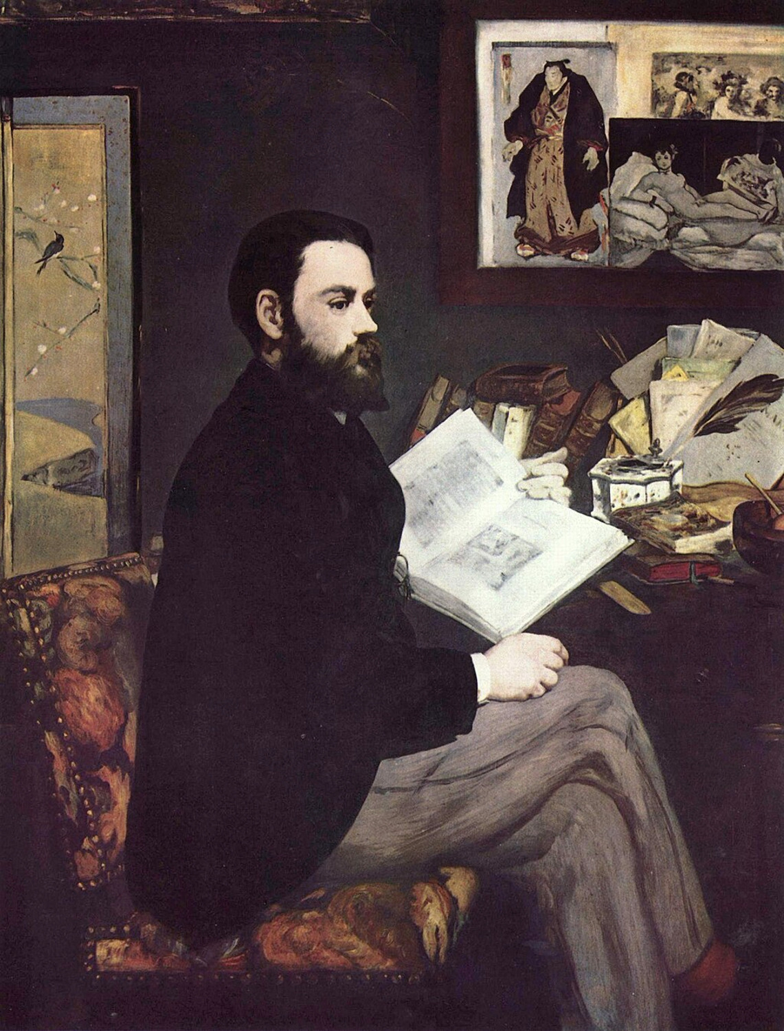 Édouard Manet, Portrait of Emile Zola, 1868. ©Musée d'Orsay..jpg
