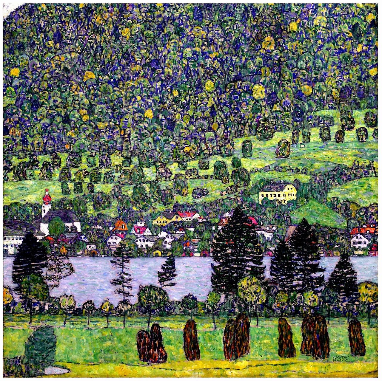 G. Klimt02-Forest Slope in Unterach on the Atterse_1916.jpg