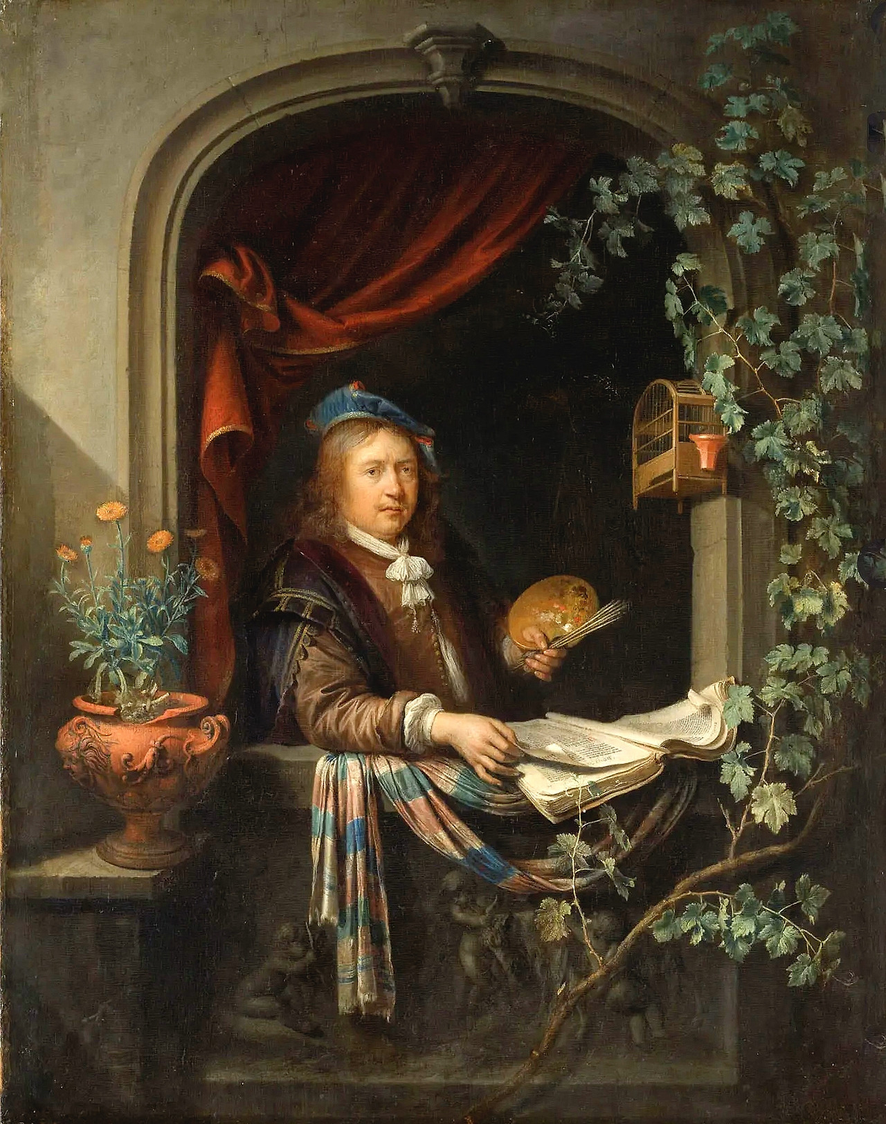 Gerrit Dou Self-Portrait-1665-Metropolitan Museum of Art, New York.jpg