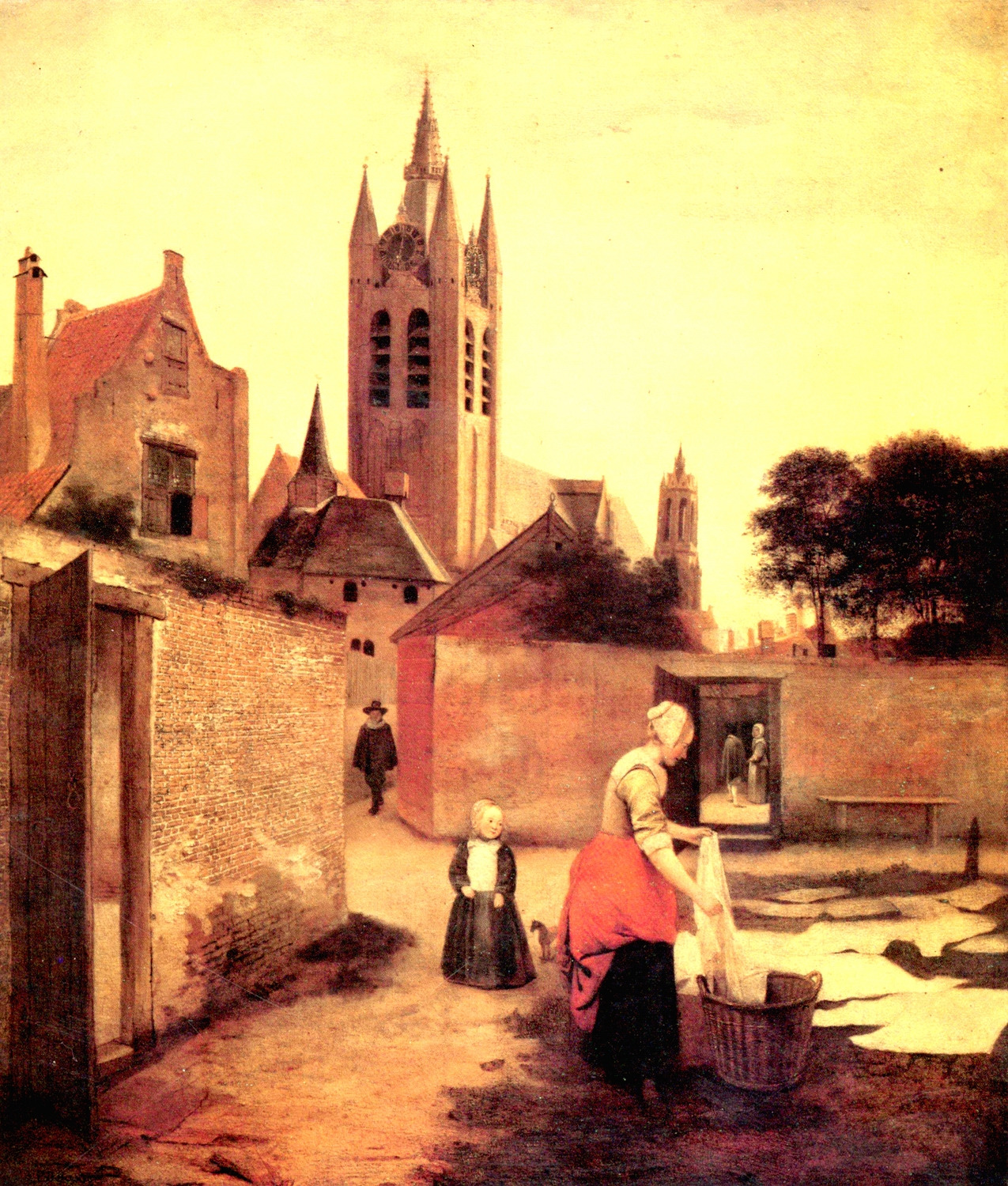 A Woman and Child in a Bleaching Ground c. 1657 – c. 1659-Private collection.jpg