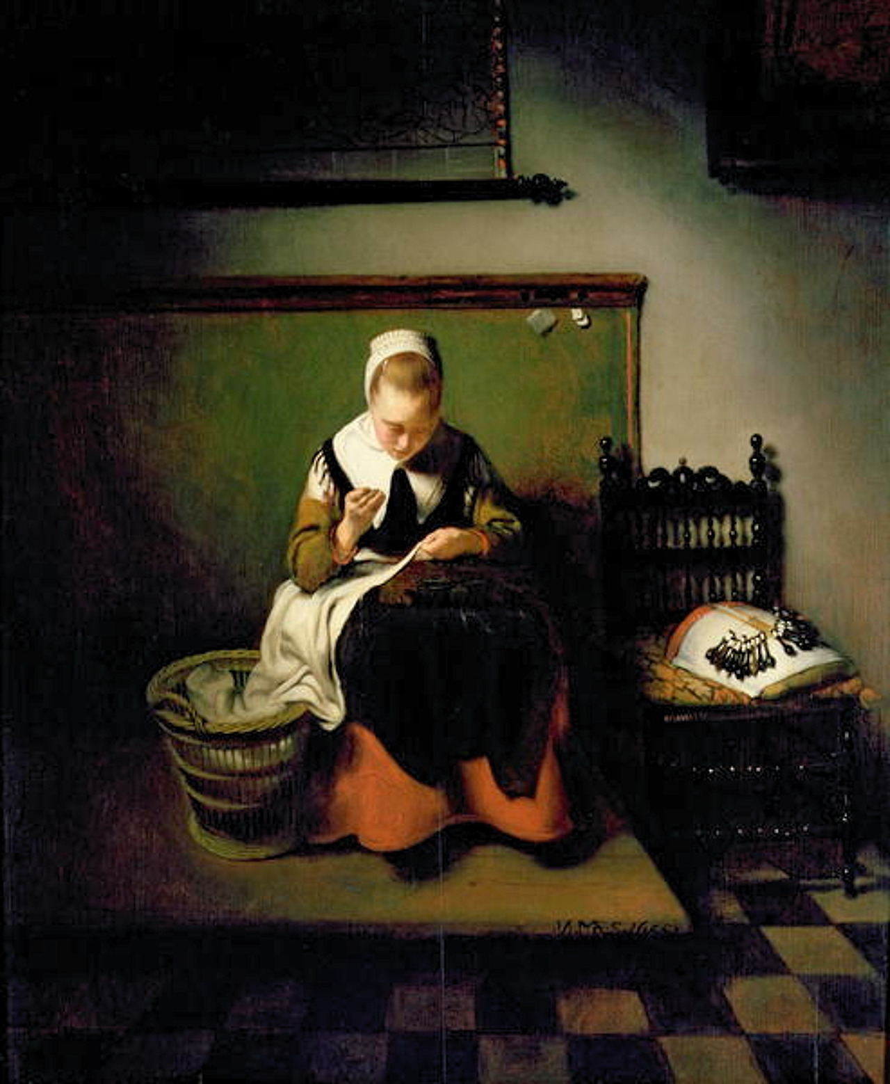 1655-바느질하는 젊은여인-길드홀갤러리-런던.jpg