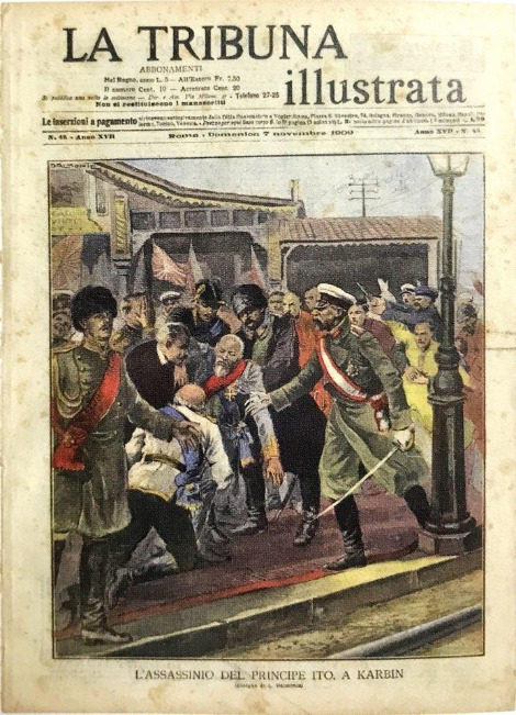 안중근 의사의 이토 히로부미 암살 장면- La Tribuna Illustrata.jpg