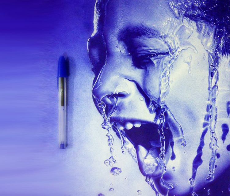 mostafa-mosad-khodeir---water-in-face---pen-drawing------04072015185312.jpg