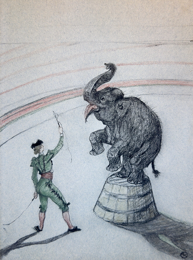 [098] Elephant en liberte, Au Cirque.jpg