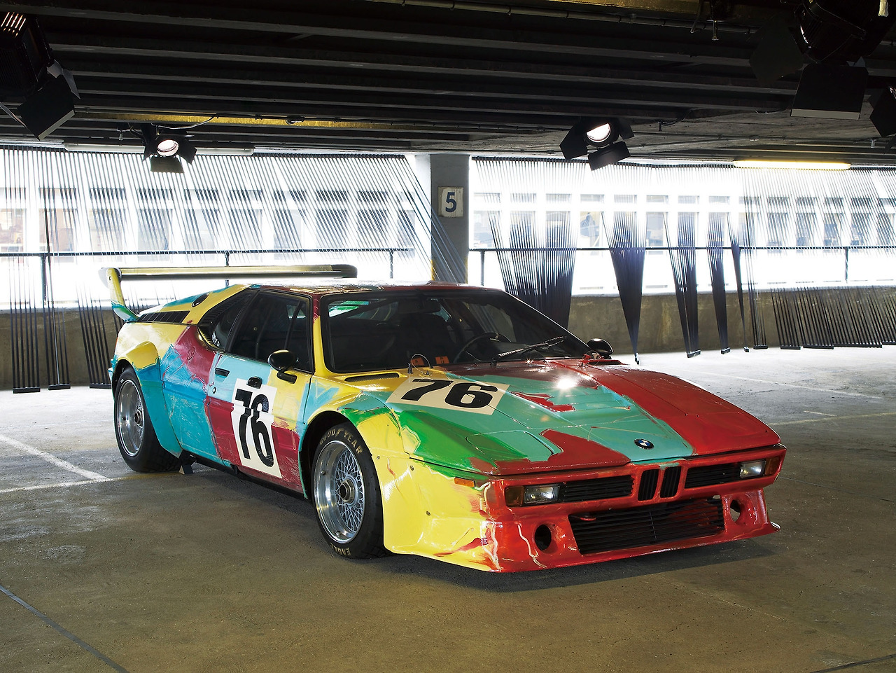 Andy Warhol BMW Art Car 1979 BMW M1 group 4 racing version.jpg