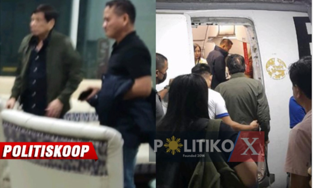 홍콩행 캐세이퍼시픽에 탑승하는 두테르테 전 대통령_출처 필리핀 언론 politiko.jpg