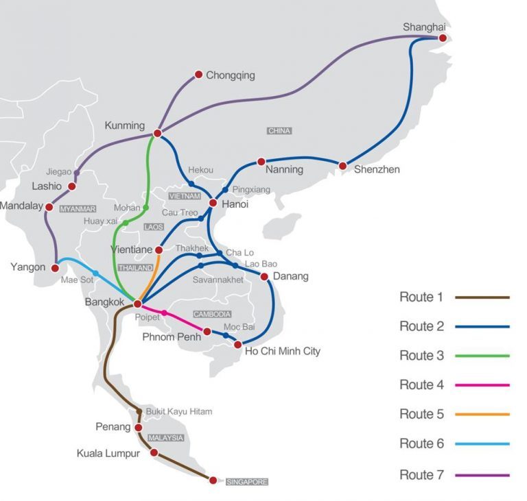 3. 중국과 아세안 트럭 물류 배송망 _ 출처 시노쉬핑 홈페이지.jpg