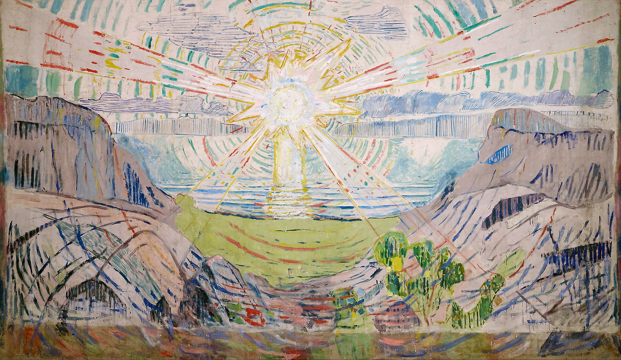 3 담담한 표정 ● 9 내가 가장 존경하는 화가 Edvard_Munch_-_The_Sun_-_Google_Art_Project.jpg
