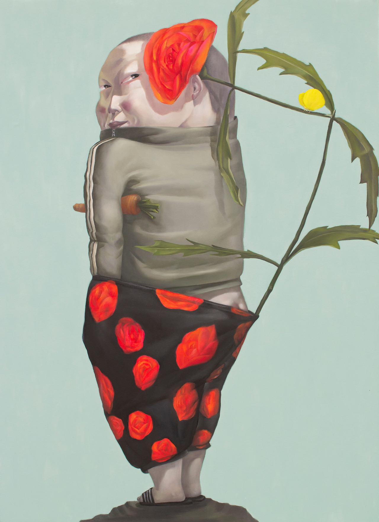 I am beautiful 65x91 oil on canvas 2021.jpg