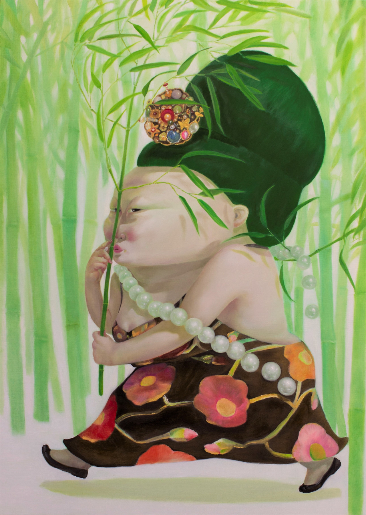 그녀의 정원2) 65.2x91oil on canvas 2021.jpg