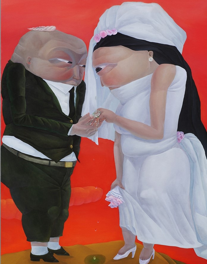 Wedding ceremony 91x117 oil on canvas 2011.jpg