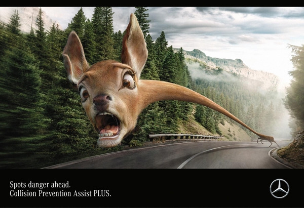 벤츠의 기발한 광고.jpg