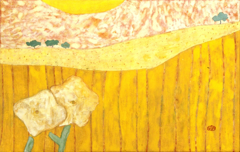 차릿고개에 핀 꽃 33.5x52.5(2001) 법륜스님 즉문즉설 습관.jpg