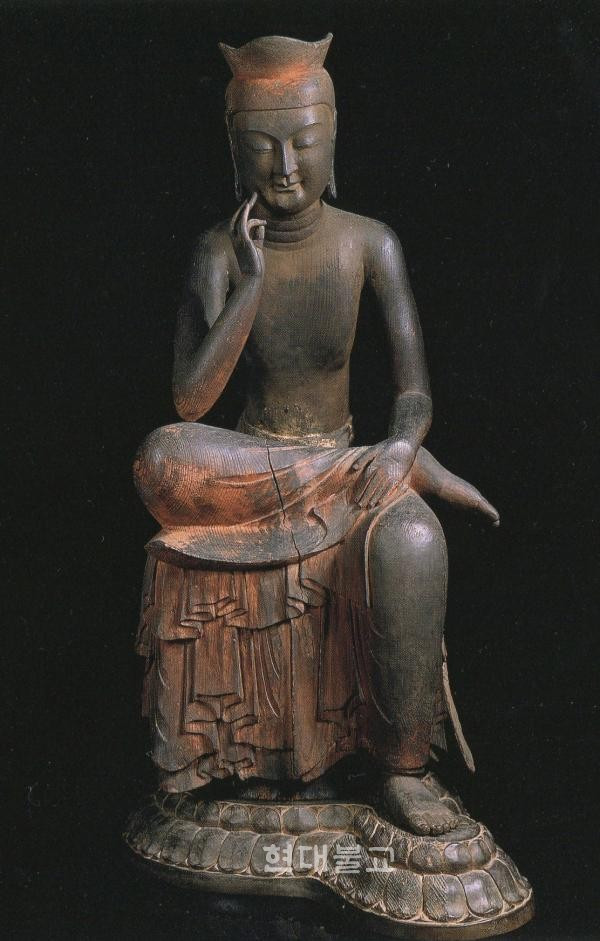 (14) 9 광륭사 목조미륵보살 반가사유상.jpg