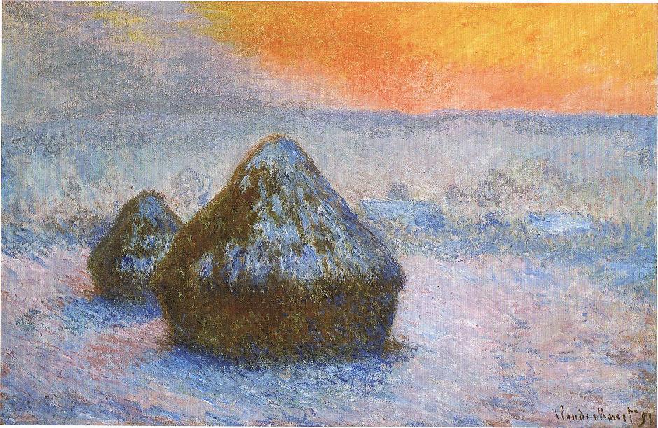 1278_Wheatstacks_(Sunset,_Snow_Effect),_1890-91,_65.3_x_100.4_cm,_25_11-16_x_39_1-2_in.,_The_Art_Institute_of_Chicago.jpg