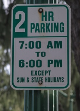 칼라카우 무료주차푯말.jpg