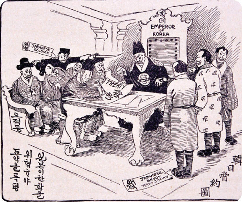 80.을사늑약의 당시 모습을 표현한 풍자화.jpg