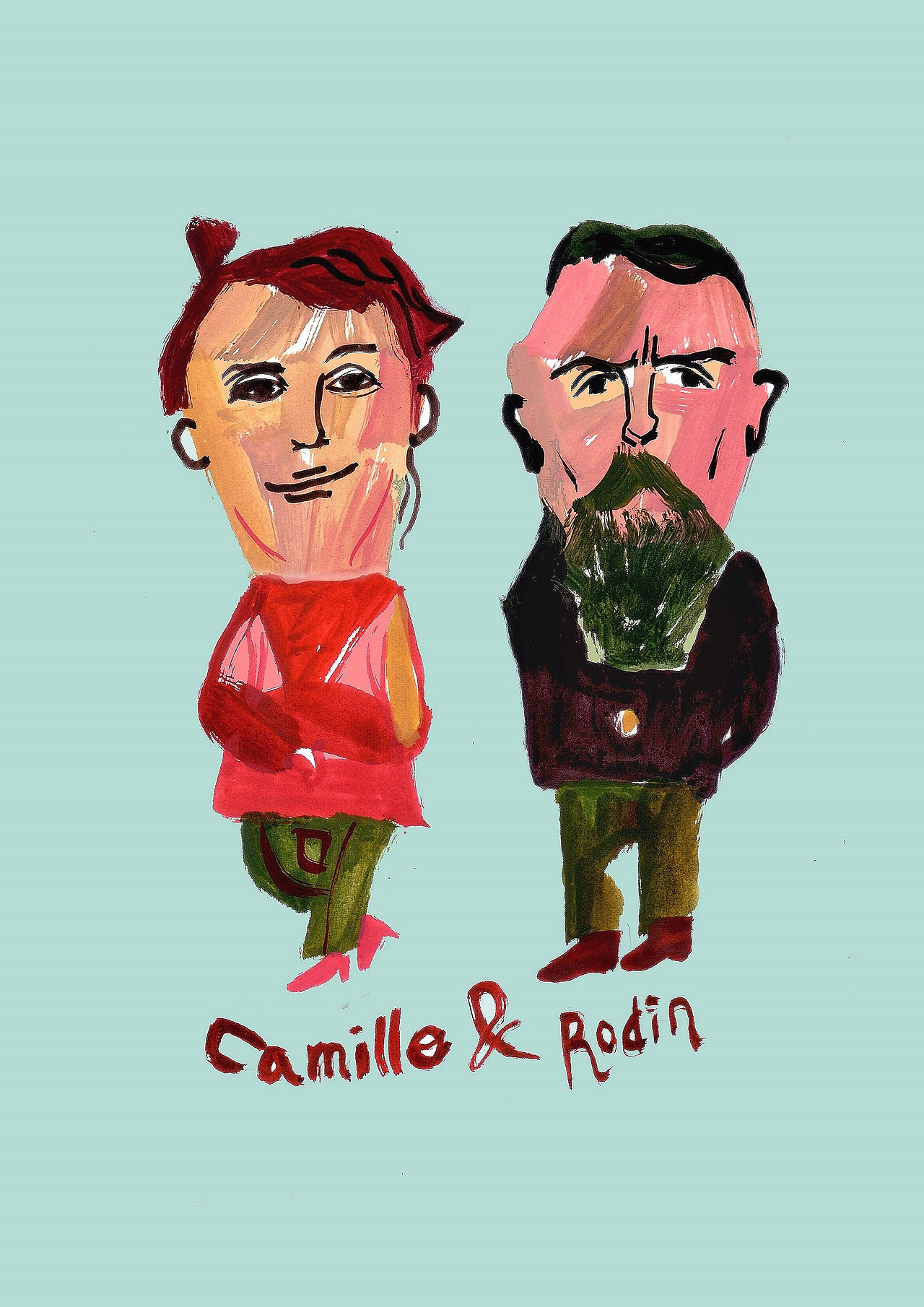 로뎅과 카미유클로델수채2015.jpg