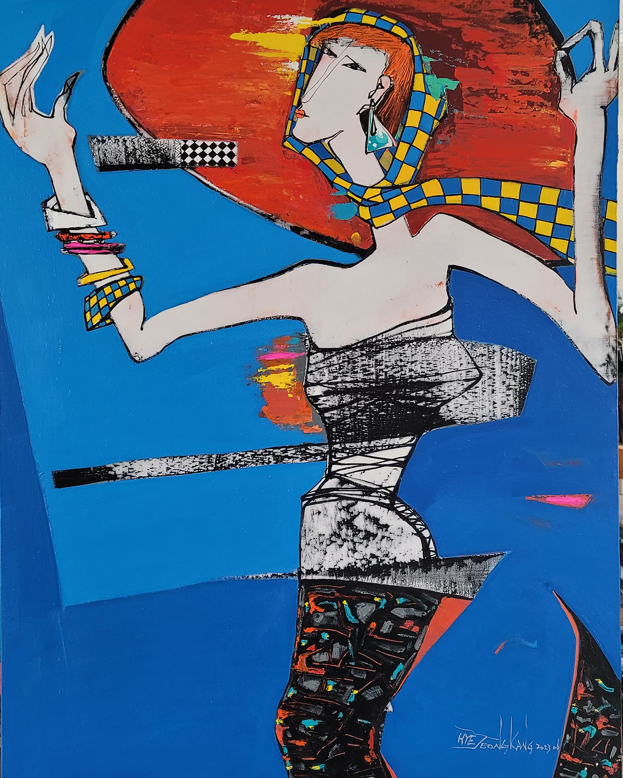 Superstar2, 50F(116.8x91.0), Mixed media on canvas,2023.jpg