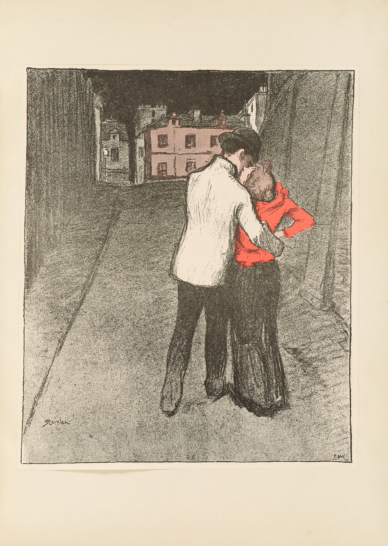Suburban Love (1912), Théophile Alexandre Steinlen (Swiss, 1859-1923).jpg